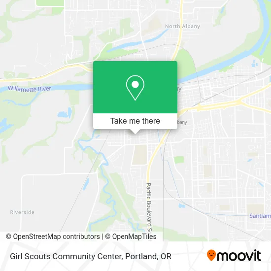 Girl Scouts Community Center map