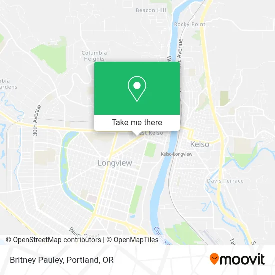 Britney Pauley map