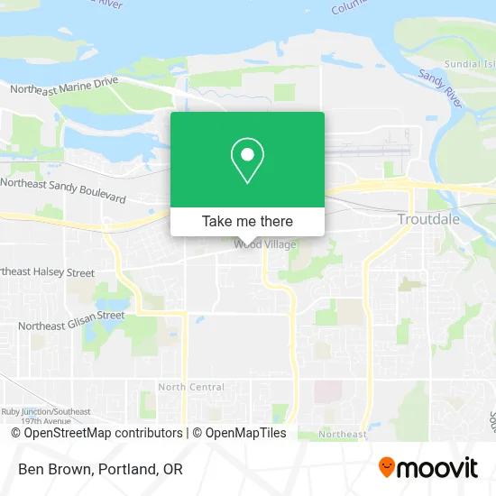 Ben Brown map