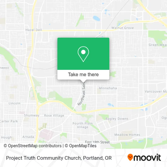 Project Truth Community Church map