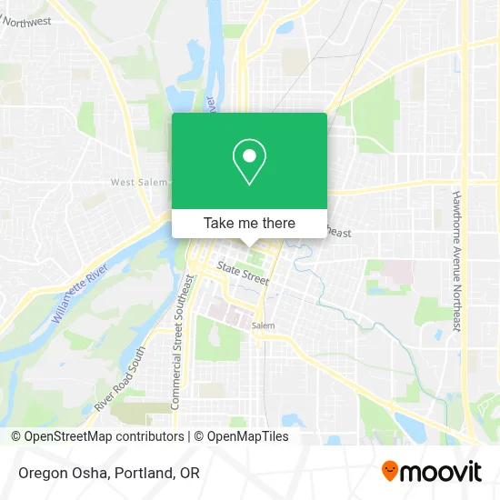 Oregon Osha map