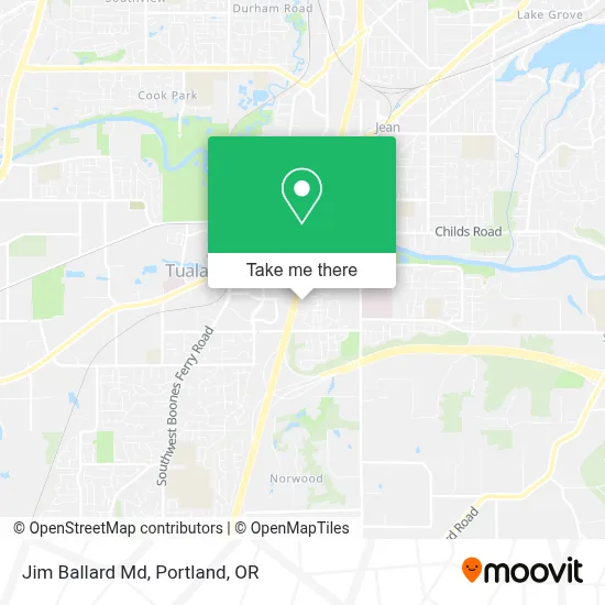Jim Ballard Md map