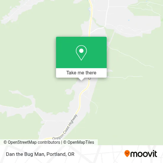 Dan the Bug Man map