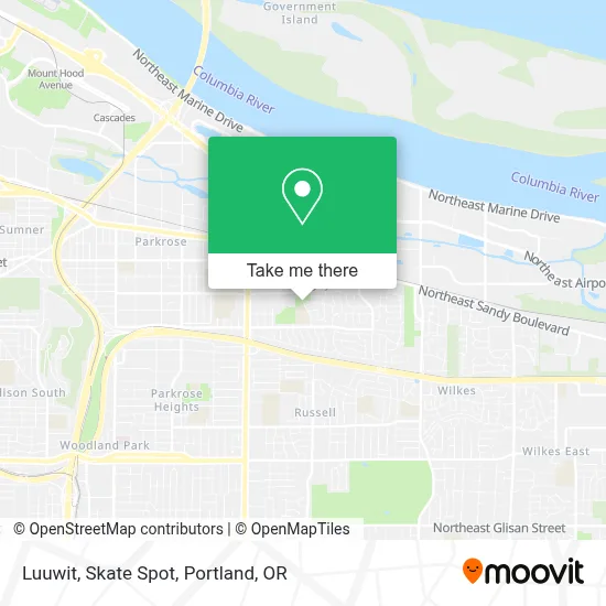 Luuwit, Skate Spot map