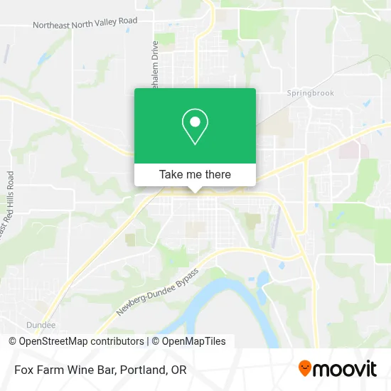 Fox Farm Wine Bar map