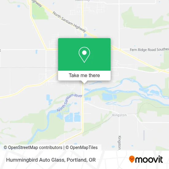 Hummingbird Auto Glass map