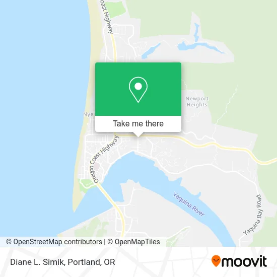 Diane L. Simik map