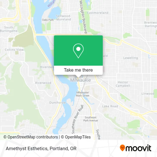 Amethyst Esthetics map