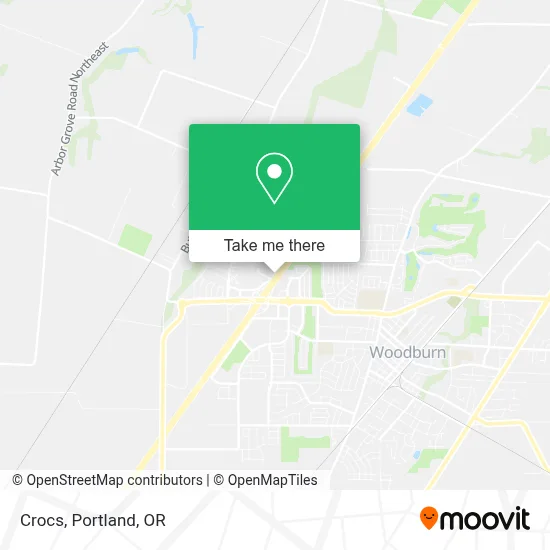 Crocs map