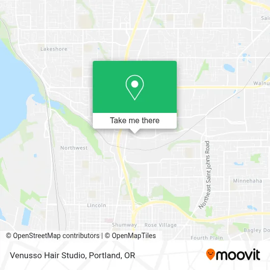 Venusso Hair Studio map