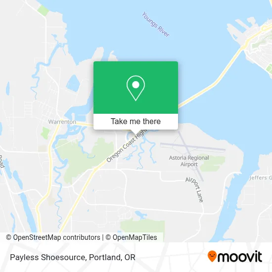 Payless Shoesource map