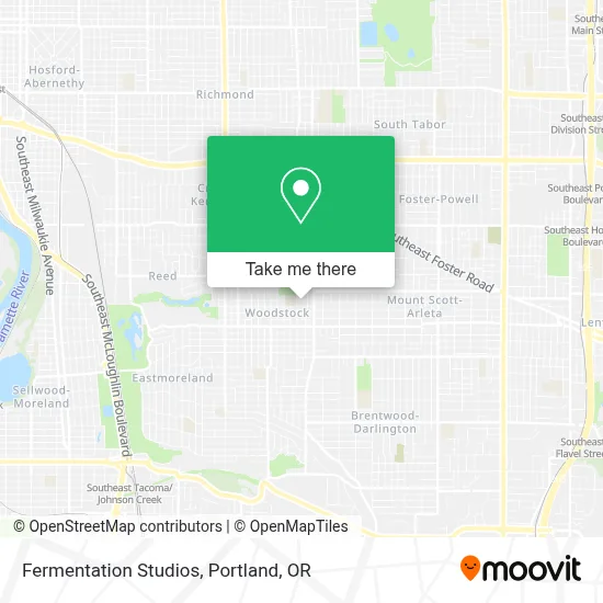 Fermentation Studios map
