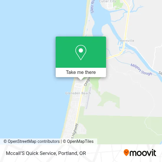 Mccall’S Quick Service map