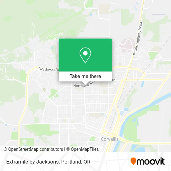 Extramile by Jacksons map