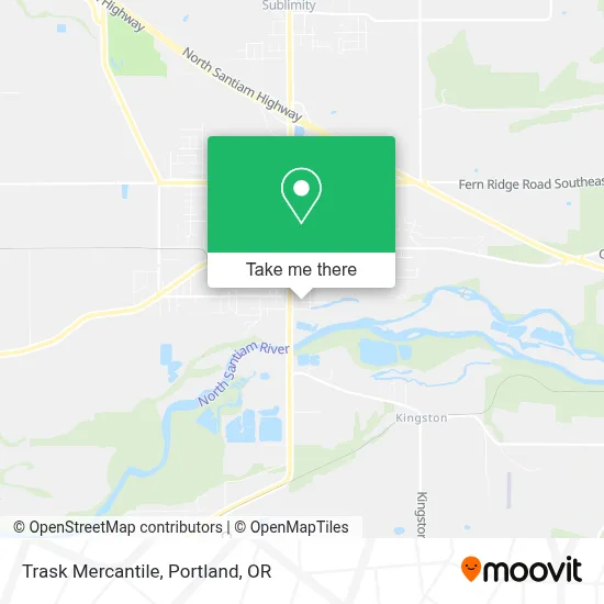 Trask Mercantile map