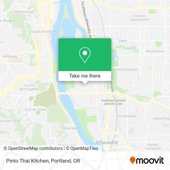 Pinto Thai Kitchen map