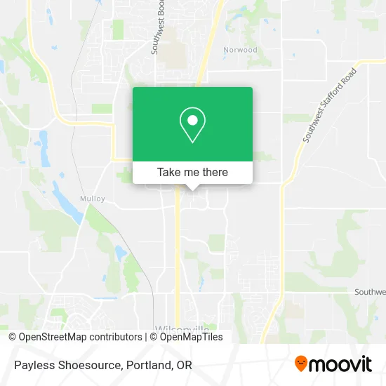 Payless Shoesource map