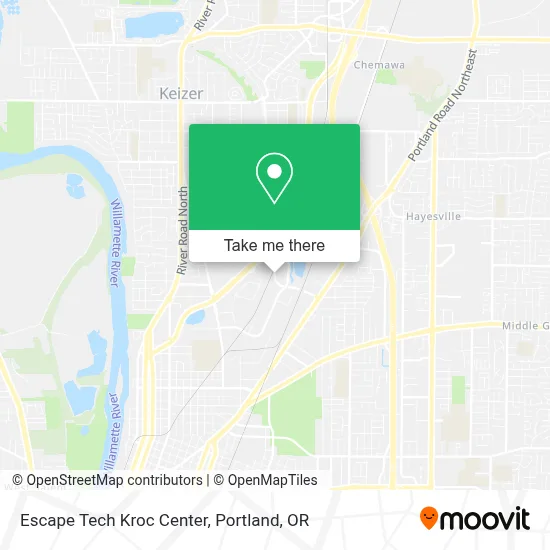 Escape Tech Kroc Center map