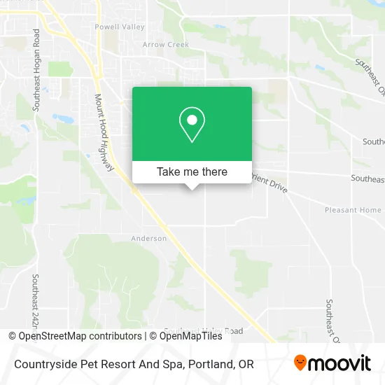 Countryside Pet Resort And Spa map