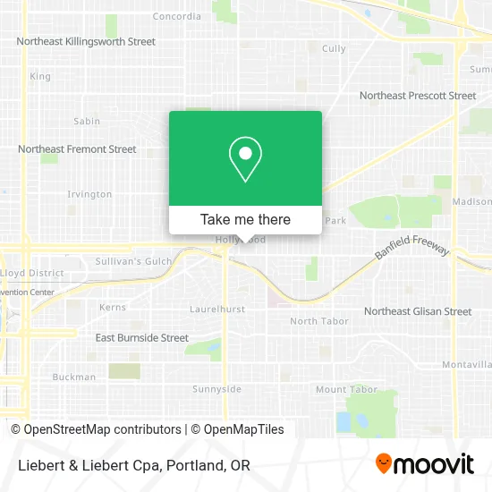 Liebert & Liebert Cpa map