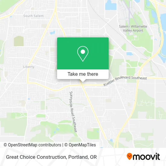 Great Choice Construction map