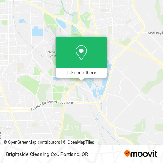 Brightside Cleaning Co. map