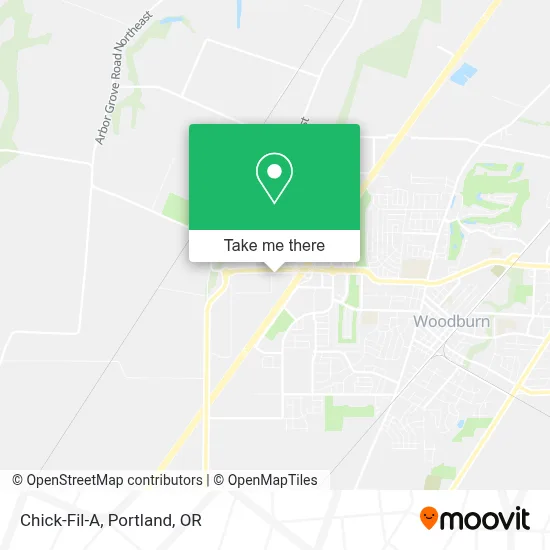 Chick-Fil-A map