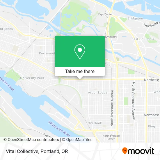 Vital Collective map