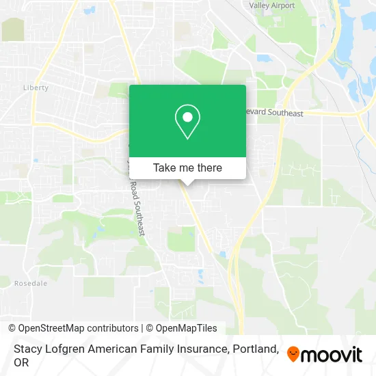 Stacy Lofgren American Family Insurance map