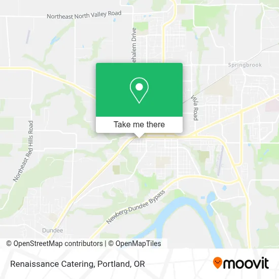 Renaissance Catering map