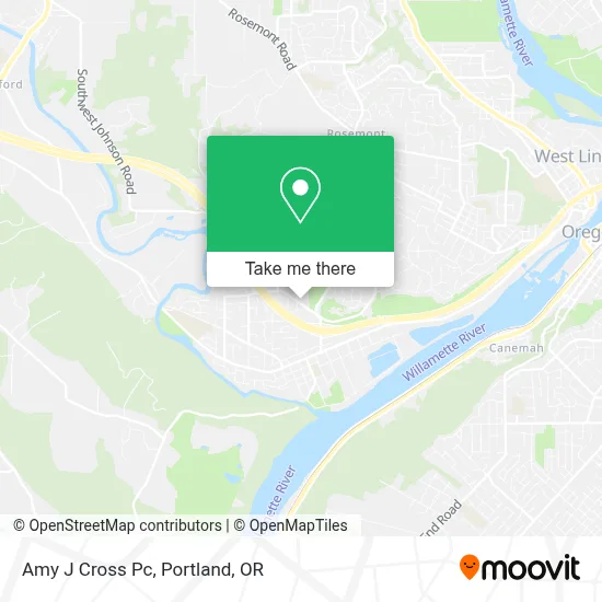 Amy J Cross Pc map