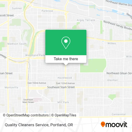 Quality Cleaners Service map