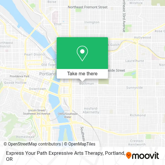 Express Your Path Expressive Arts Therapy map
