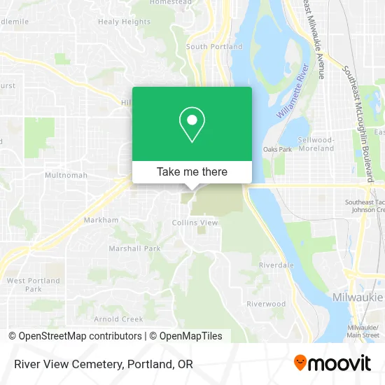 River View Cemetery map
