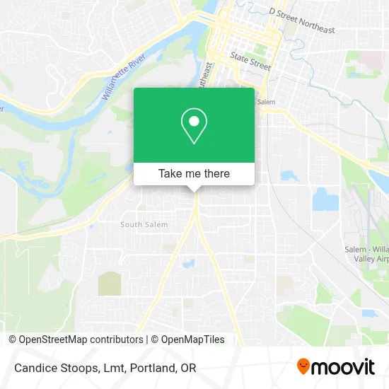 Candice Stoops, Lmt map