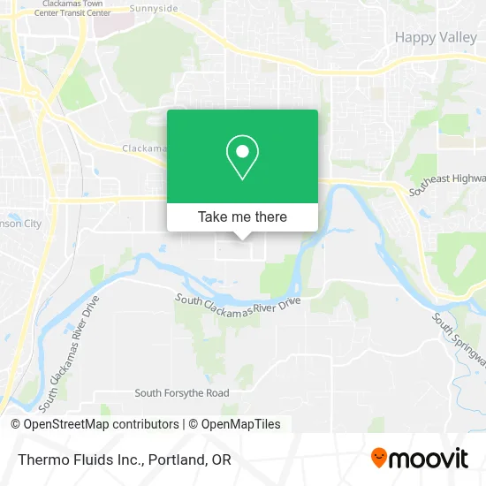 Thermo Fluids Inc. map