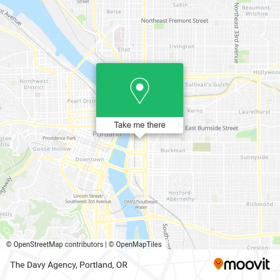 The Davy Agency map