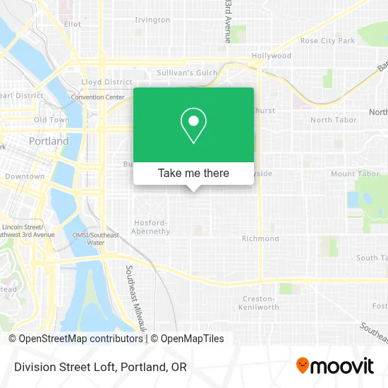 Division Street Loft map