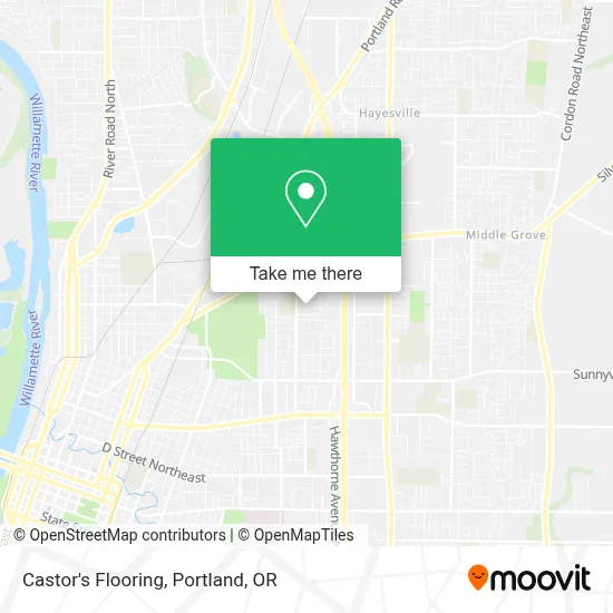 Castor's Flooring map