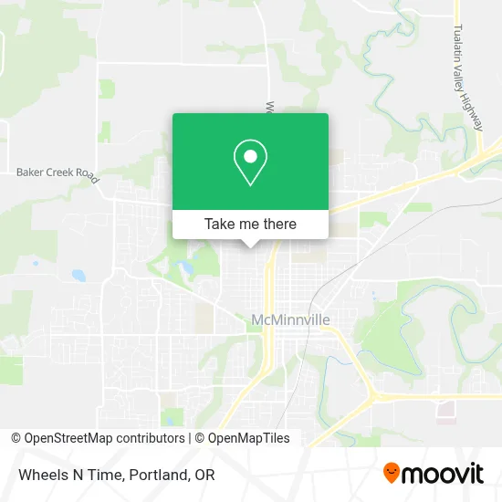 Wheels N Time map