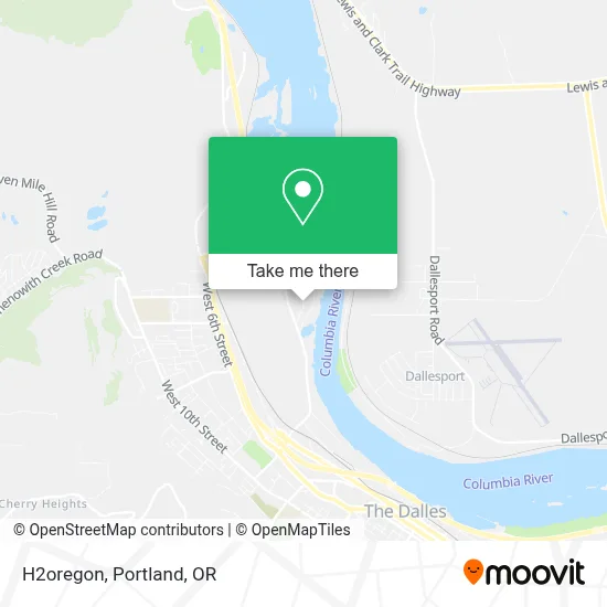 H2oregon map