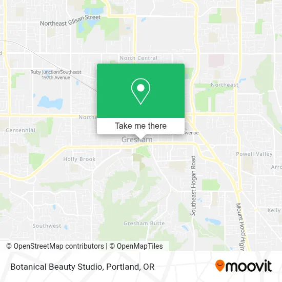 Botanical Beauty Studio map