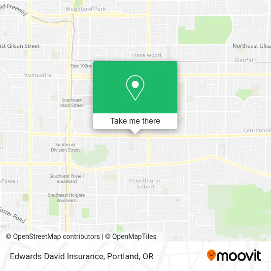 Edwards David Insurance map