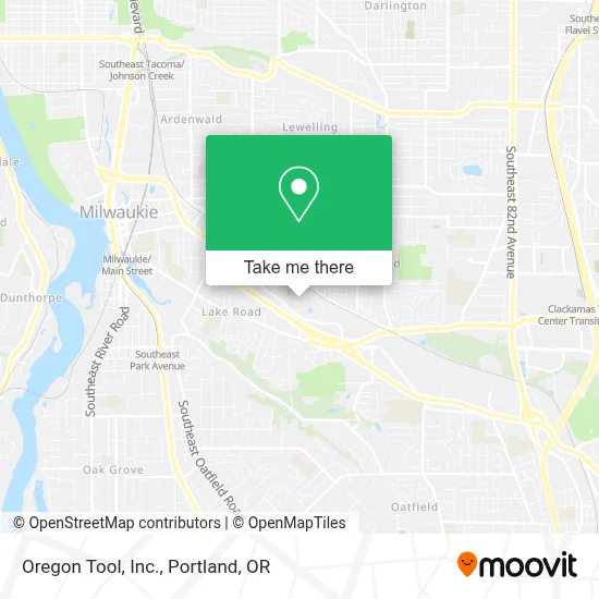 Oregon Tool, Inc. map