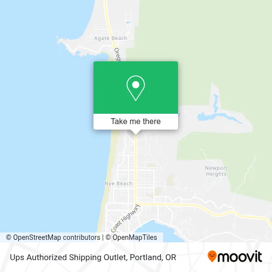 Ups Authorized Shipping Outlet map
