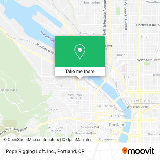 Pope Rigging Loft, Inc. map