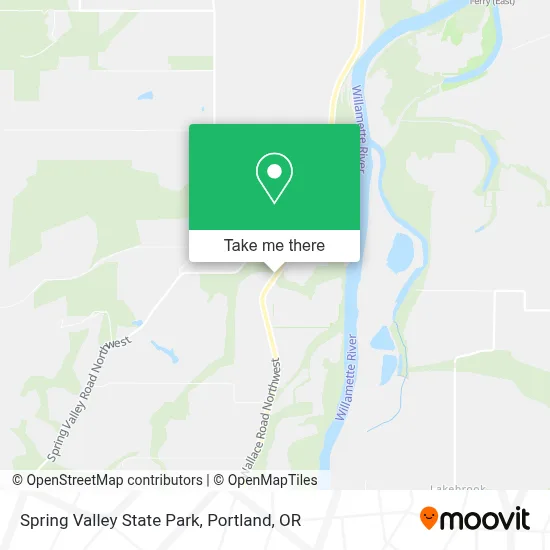 Spring Valley State Park map