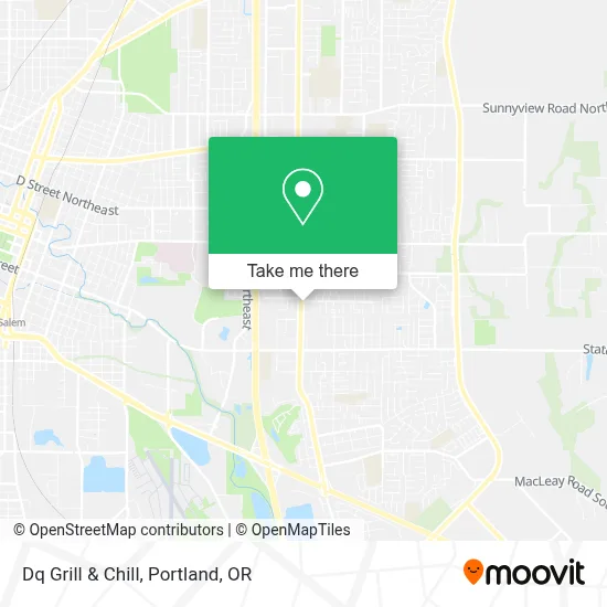 Dq Grill & Chill map