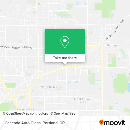 Cascade Auto Glass map