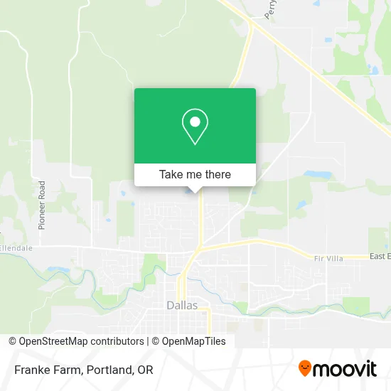 Franke Farm map